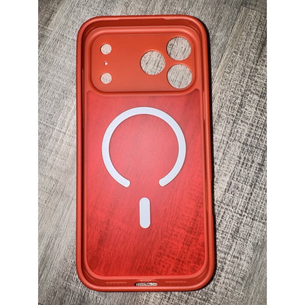 Red MagSafe-Compatible Smartphone Case - Unbranded - Picture 2 of 3